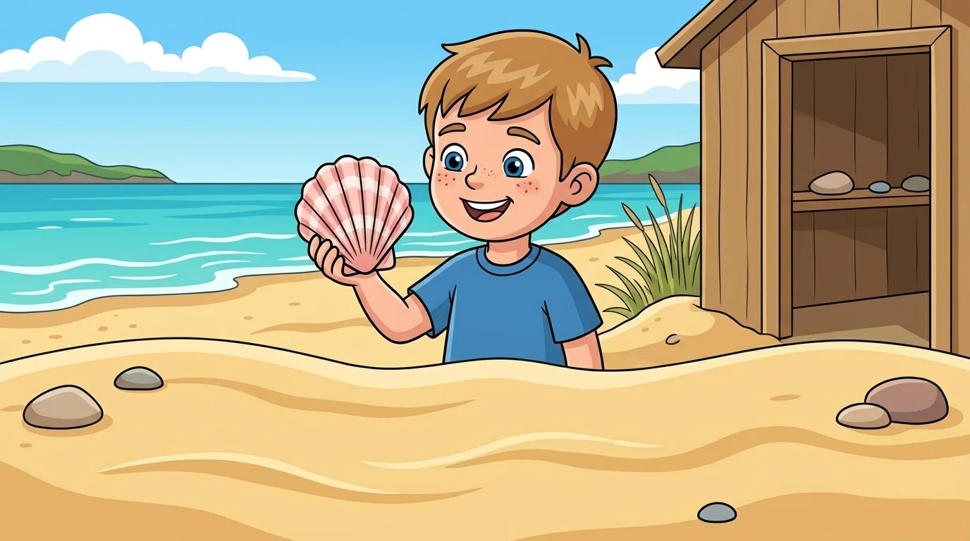 The cover of Sam and the Shell